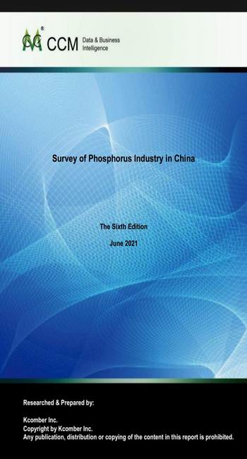 Survey of Phosphorus Industry in China